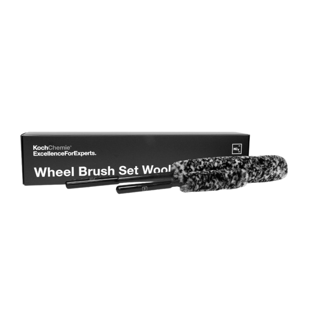 WHEEL BRUSH SET WOOL [ 2-PACK ]